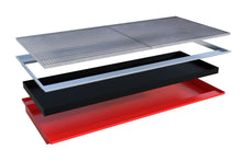 Einhängewanne mit PE - Einsatz EHW 2700 PE, lackiert, Feuerrot - Staplertechnik24 - 4518 - 69 - 0000 - 2