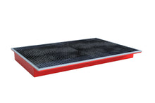 Einhängewanne mit PE - Einsatz EHW 1800 PE, lackiert, Feuerrot - Staplertechnik24 - 4518 - 67 - 0000 - 2