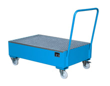 Fahrbare Auffangwanne 2020, lackiert, Lichtblau - Staplertechnik24 - 4471 - 11 - 0000 - 3