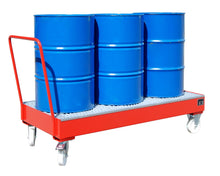 Fahrbare Auffangwanne 2050 SR, lackiert, Feuerrot - Staplertechnik24 - 4471 - 95 - 0000 - 2
