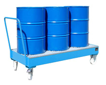 Fahrbare Auffangwanne 2050 SR, lackiert, Lichtblau - Staplertechnik24 - 4471 - 95 - 0000 - 3