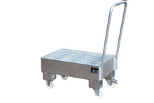 Fahrbare Auffangwanne AW 60 - 1 SR, feuerverzinkt - Staplertechnik24 - 4471 - 92 - 0000 - 7