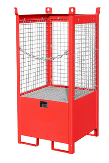 Fass - Stapelpalette FSP - 1 D, lackiert, Feuerrot - Staplertechnik24 - 4442 - 06 - 0000 - 2