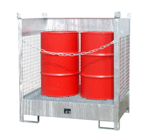 Fass - Stapelpalette FSP - 2 D, feuerverzinkt - Staplertechnik24 - 4442 - 07 - 0000 - 7