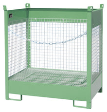 Fass - Stapelpalette FSP - 2 D, lackiert, Resedagrün - Staplertechnik24 - 4442 - 07 - 0000 - 4