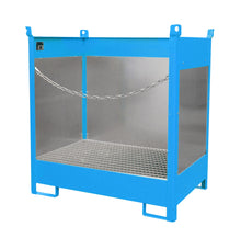 Fass - Stapelpalette FSP - 2 G, lackiert, Lichtblau - Staplertechnik24 - 4442 - 01 - 0000 - 3