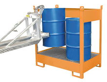 Fass - Stapelpalette FSP - 2, lackiert, Gelborange - Staplertechnik24 - 4442 - 04 - 0000 - 1