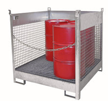 Fass - Stapelpalette FSP - 4 D, feuerverzinkt - Staplertechnik24 - 4442 - 08 - 0000 - 7