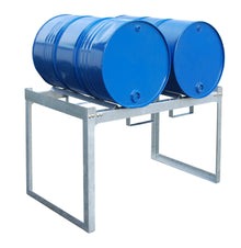 Fass - und Kleingebinderegal FRE - 2/M, feuerverzinkt - Staplertechnik24 - 4423 - 37 - 0000 - 7