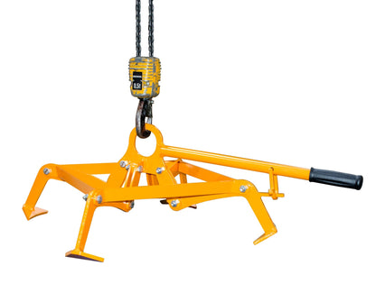 Fassgreifer 4P - D220, lackiert, Gelborange - Staplertechnik24 - 4463 - 14 - 0000 - 1