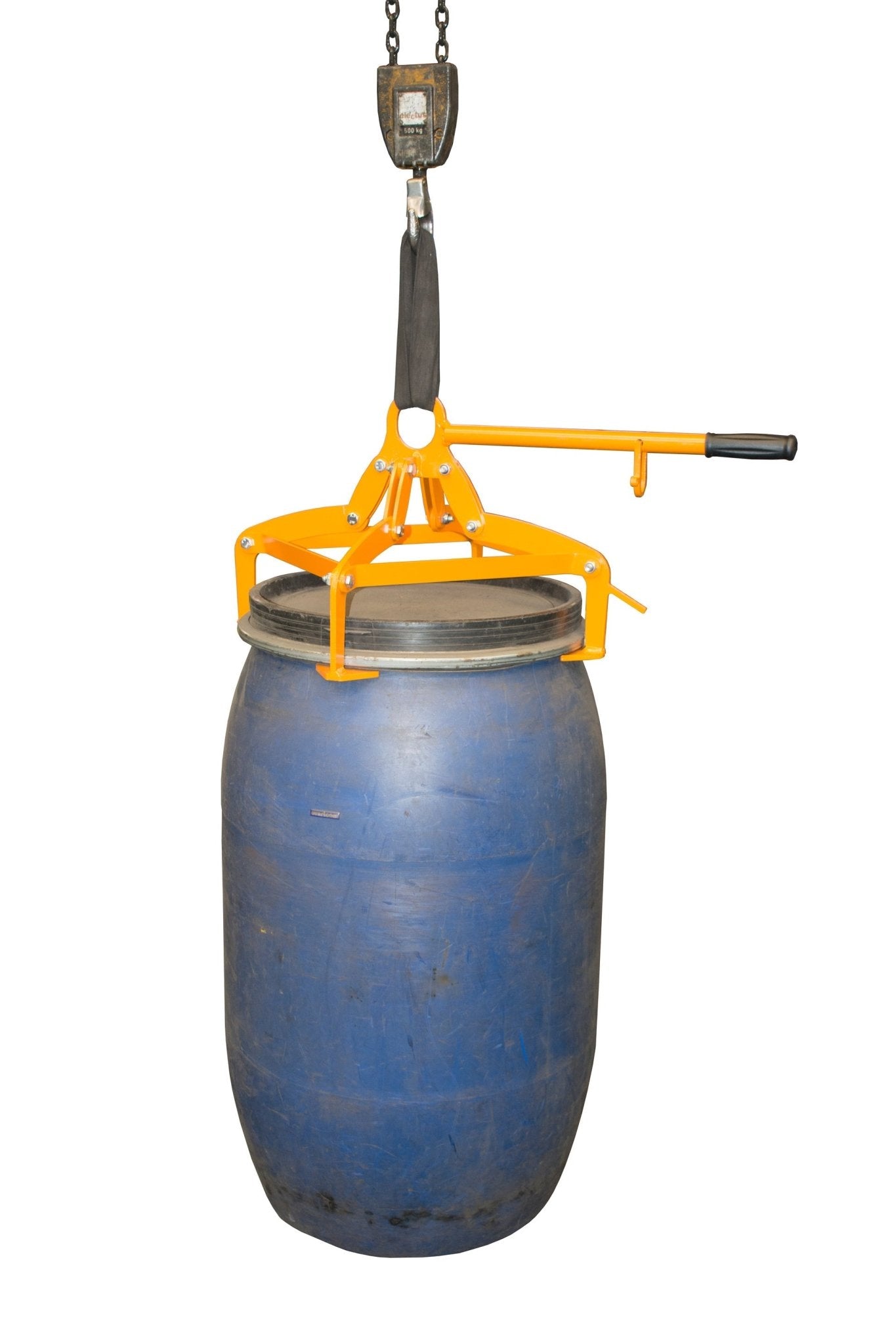 Fassgreifer 4P - D220, lackiert, Gelborange - Staplertechnik24 - 4463 - 14 - 0000 - 1