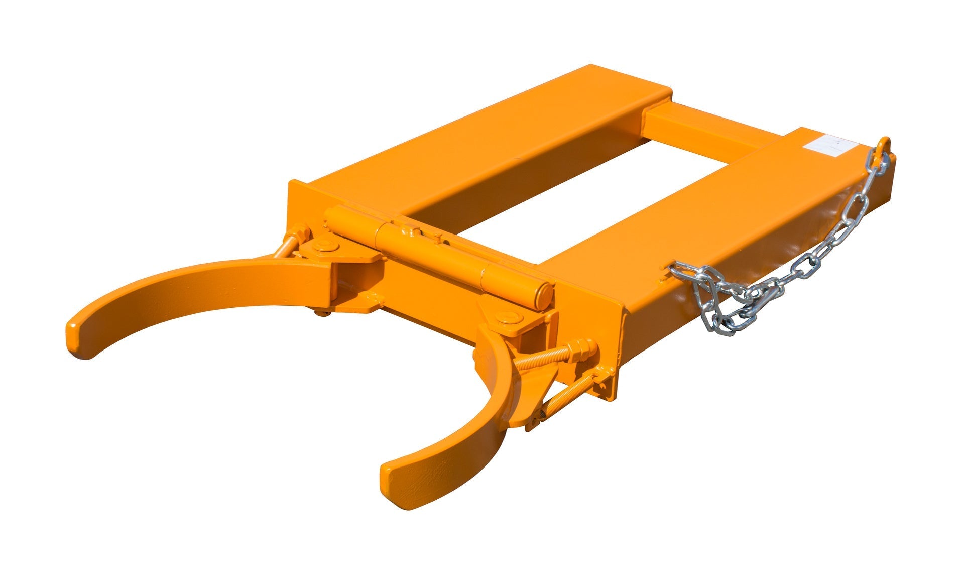 Fassgreifer FK - I, lackiert, Gelborange - Staplertechnik24 - 4463 - 01 - 0000 - 1