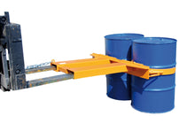 Fassgreifer FK - II, lackiert, Gelborange - Staplertechnik24 - 4463 - 02 - 0000 - 1