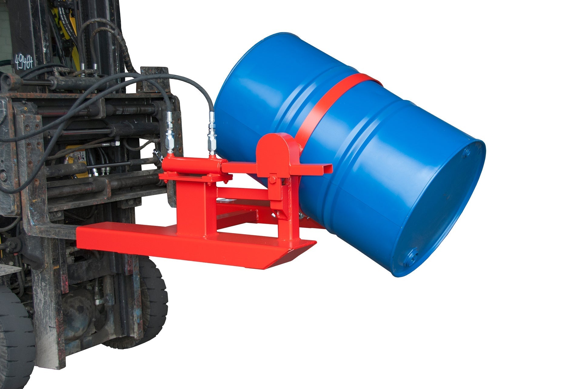 Fasskipper FD - H, lackiert, Feuerrot - Staplertechnik24 - 4440 - 04 - 0000 - 2