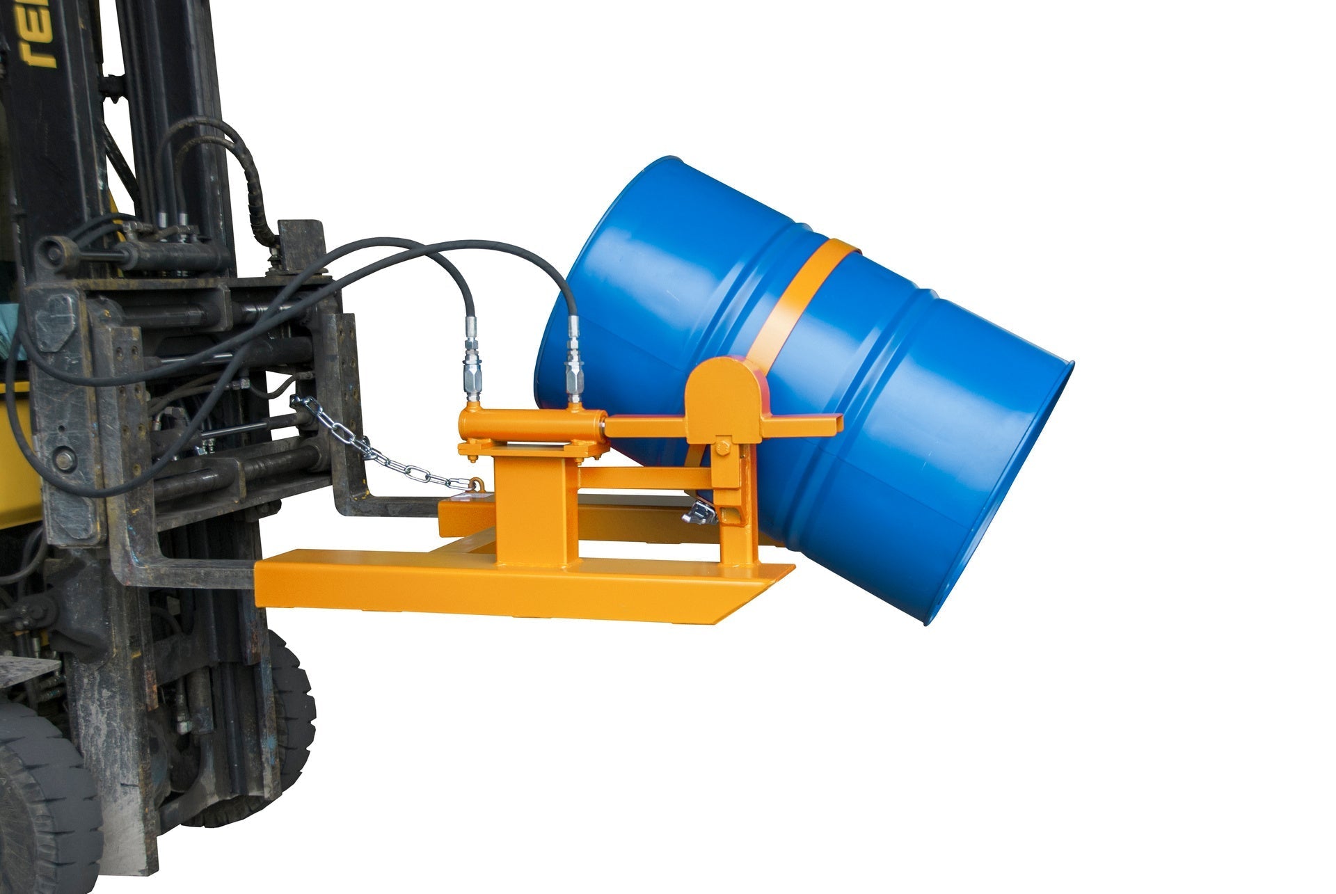 Fasskipper FD - H, lackiert, Gelborange - Staplertechnik24 - 4440 - 04 - 0000 - 1