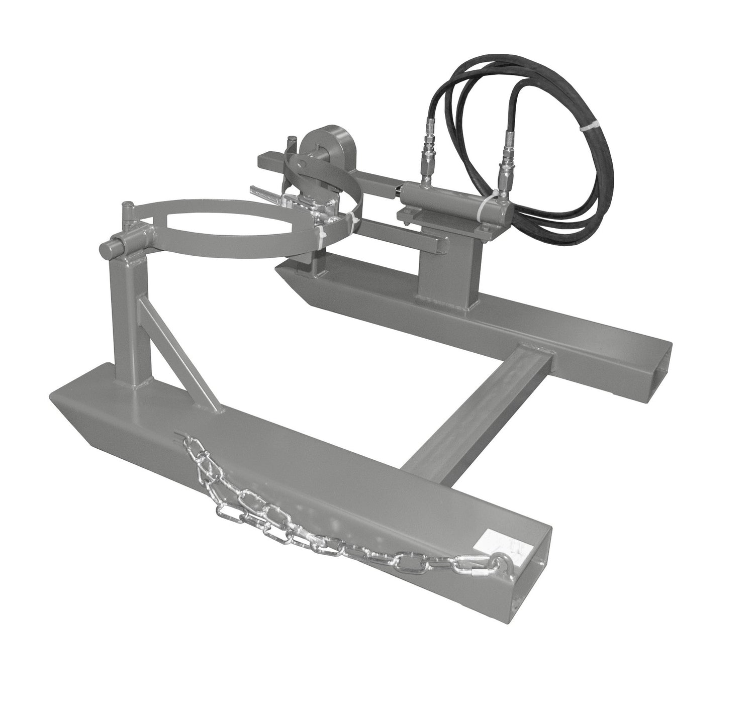 Fasskipper FD - H, lackiert, Mausgrau - Staplertechnik24 - 4440 - 04 - 0000 - 5