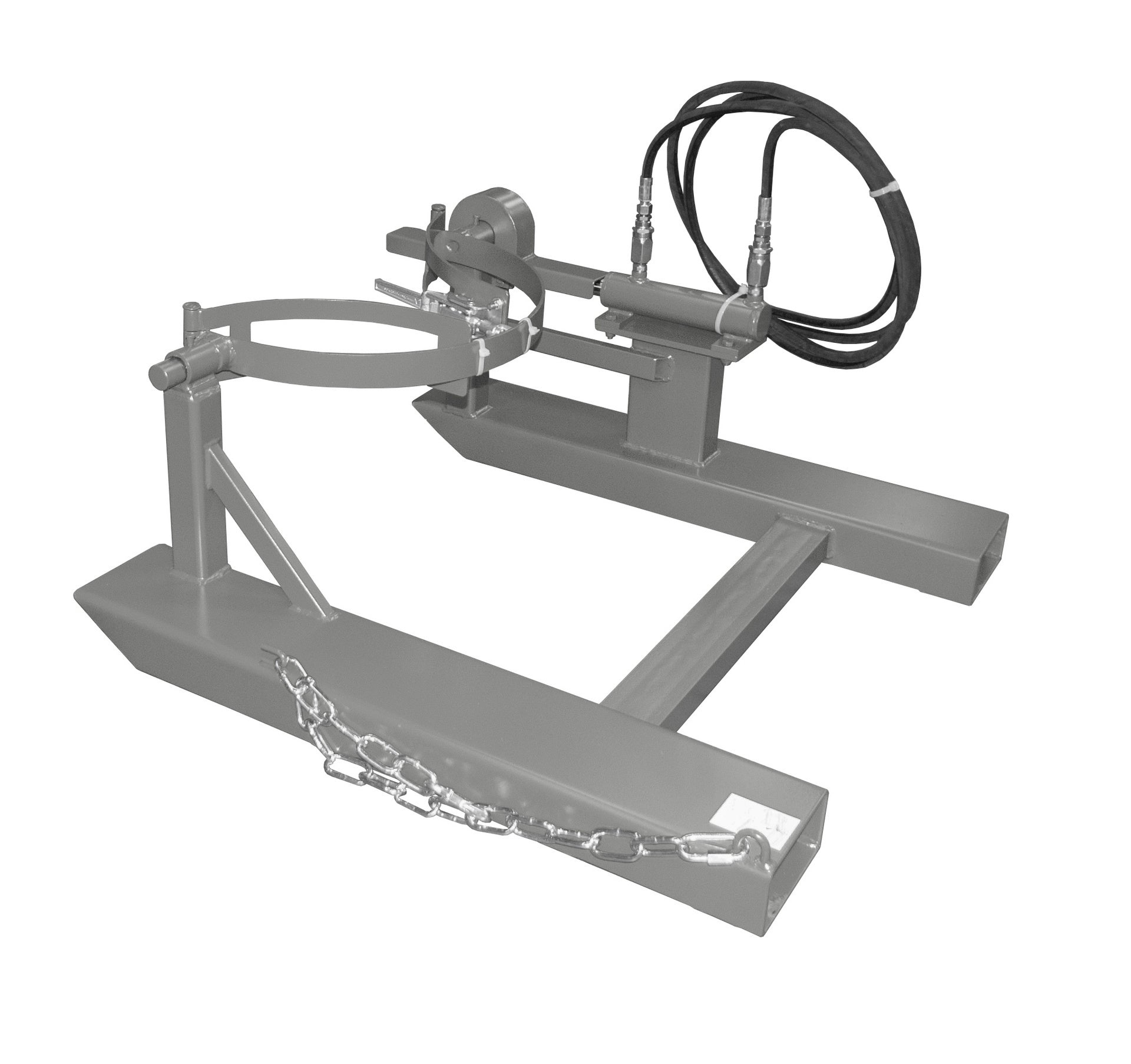 Fasskipper FD - H, lackiert, Mausgrau - Staplertechnik24 - 4440 - 04 - 0000 - 5