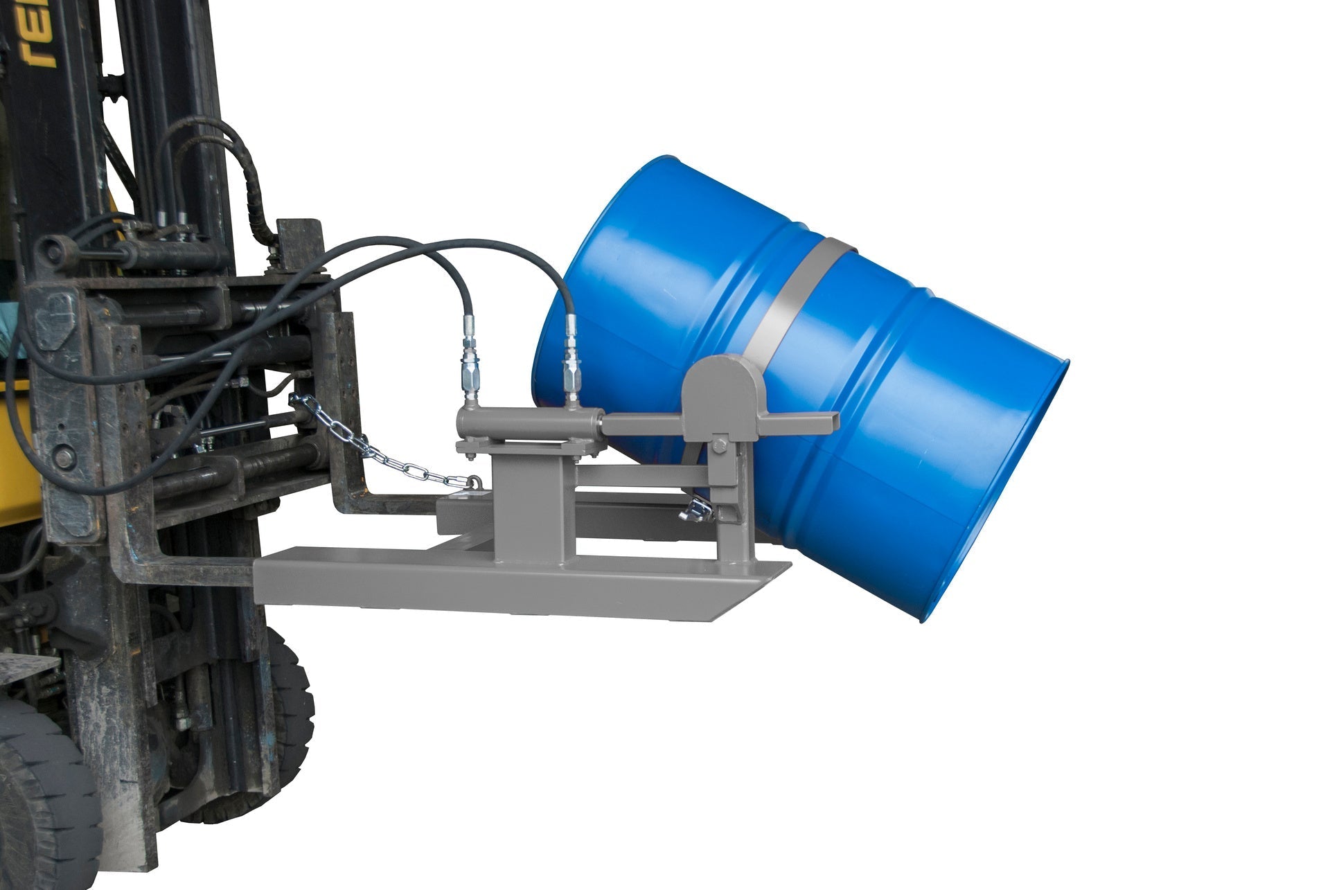 Fasskipper FD - H, lackiert, Mausgrau - Staplertechnik24 - 4440 - 04 - 0000 - 5
