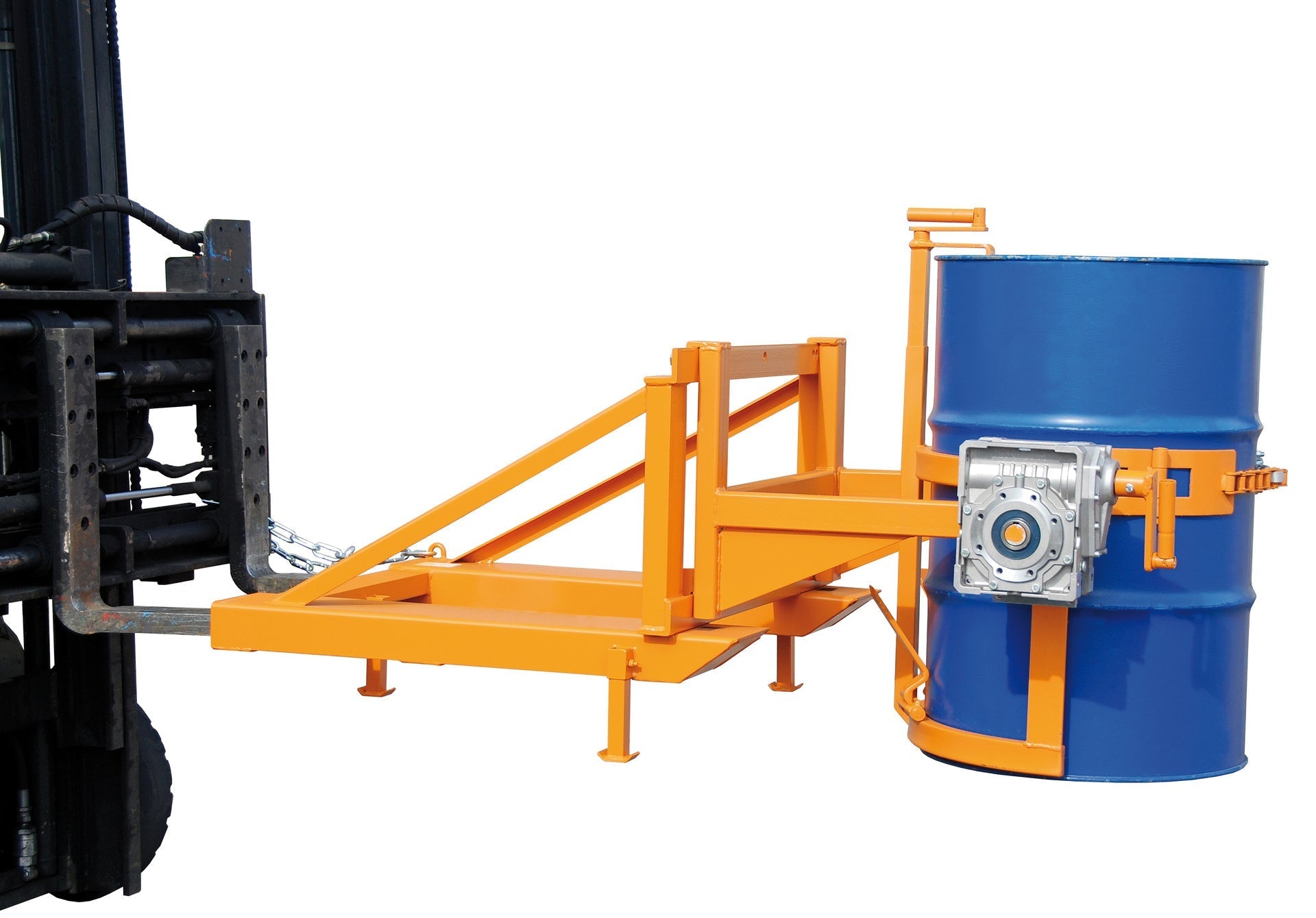 Fasskipper FD/L - HK, lackiert, Gelborange - Staplertechnik24 - 4457 - 01 - 0000 - 1