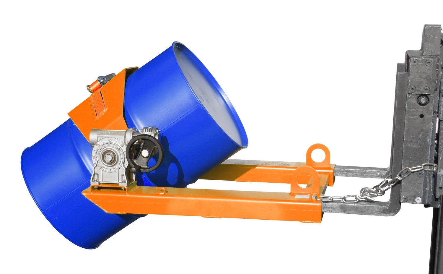 Fasskipper FLEX - HK, lackiert, Gelborange - Staplertechnik24 - 4440 - 05 - 0000 - 1