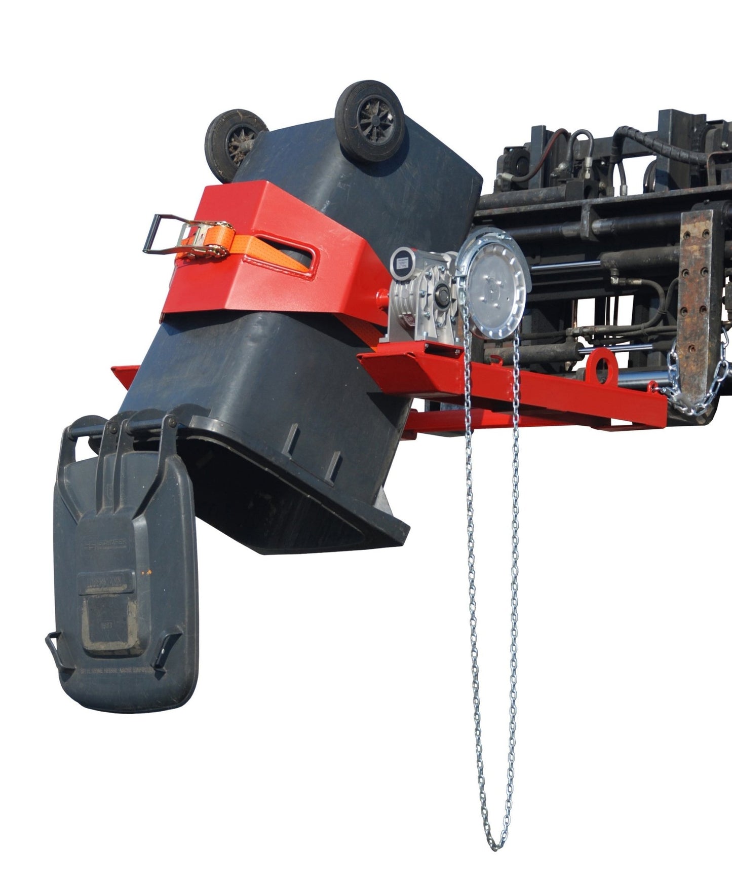 Fasskipper FLEX - K, lackiert, Feuerrot - Staplertechnik24 - 4440 - 06 - 0000 - 2