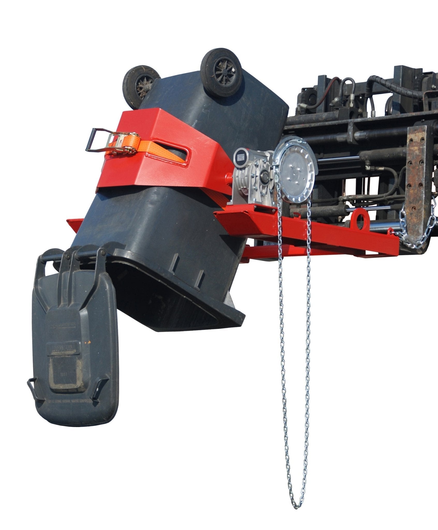 Fasskipper FLEX - K, lackiert, Feuerrot - Staplertechnik24 - 4440 - 06 - 0000 - 2