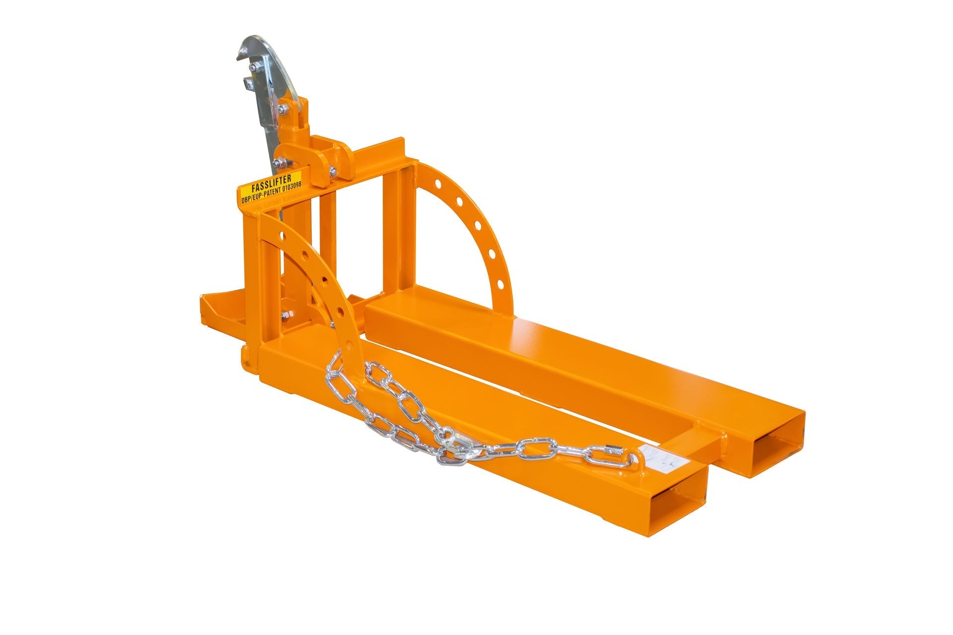 Fasslifter RS 60 - I, lackiert, Gelborange - Staplertechnik24 - 4408 - 30 - 0000 - 1