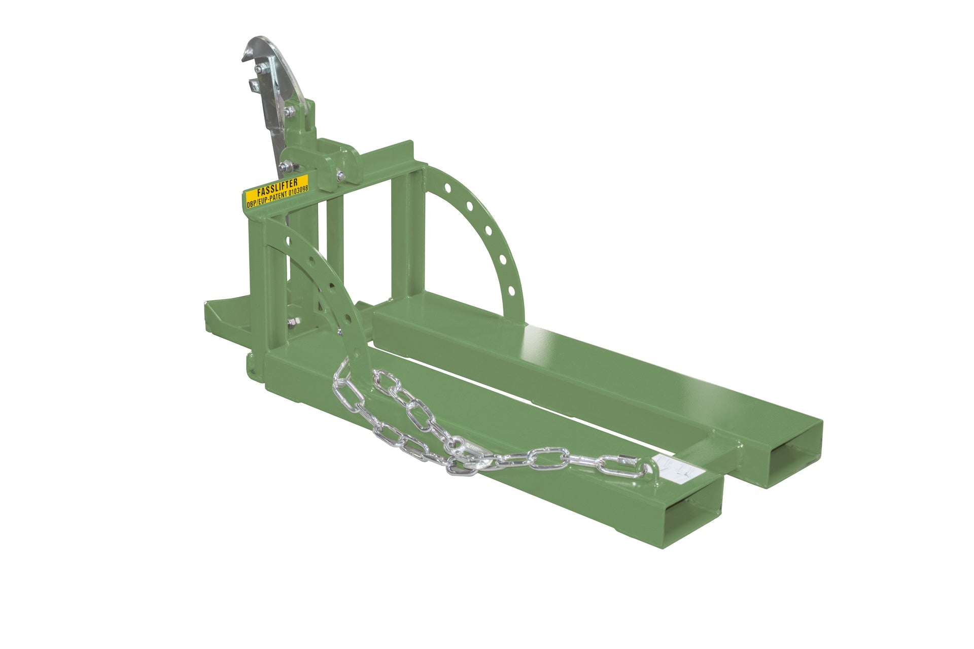 Fasslifter RS 60 - I, lackiert, Resedagrün - Staplertechnik24 - 4408 - 30 - 0000 - 4