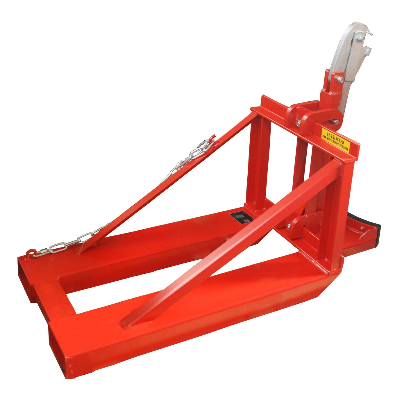 Fasslifter RS - I/M, lackiert, Feuerrot - Staplertechnik24 - 4408 - 07 - 0000 - 2