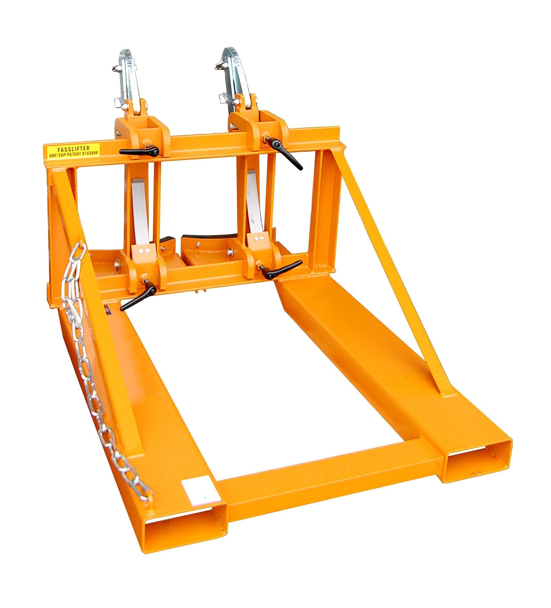 Fasslifter RS - II/D 91, lackiert, Gelborange - Staplertechnik24 - 4408 - 03 - 0000 - 1