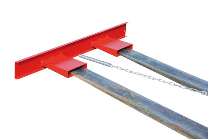 Gabelzinkenschild GZS, lackiert, Feuerrot - Staplertechnik24 - 4526 - 01 - 0000 - 2