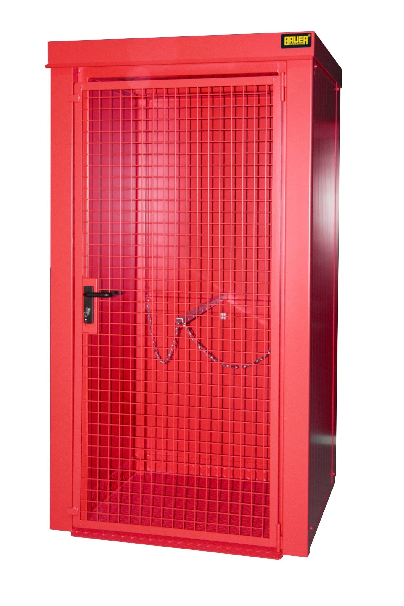 Gasflaschen - Container GFC - B M0, lackiert, Feuerrot - Staplertechnik24 - 4477 - 30 - 0000 - 2