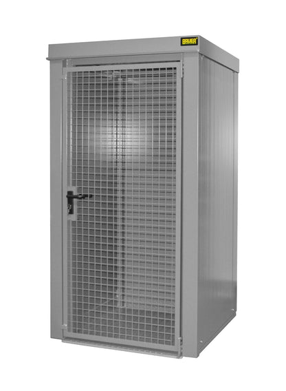 Gasflaschen - Container GFC - B M0, lackiert, Mausgrau - Staplertechnik24 - 4477 - 30 - 0000 - 5