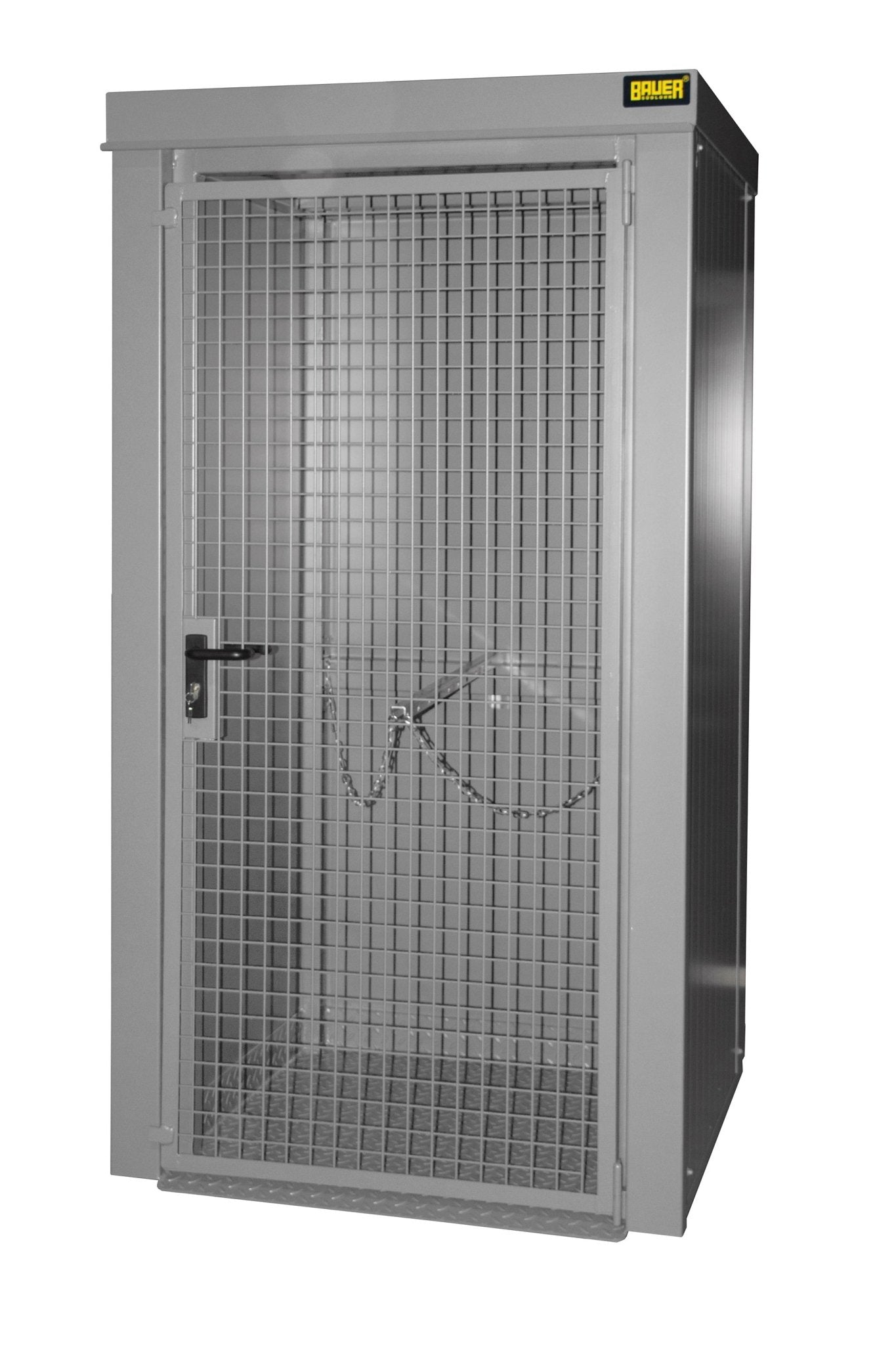 Gasflaschen - Container GFC - B M0, lackiert, Mausgrau - Staplertechnik24 - 4477 - 30 - 0000 - 5