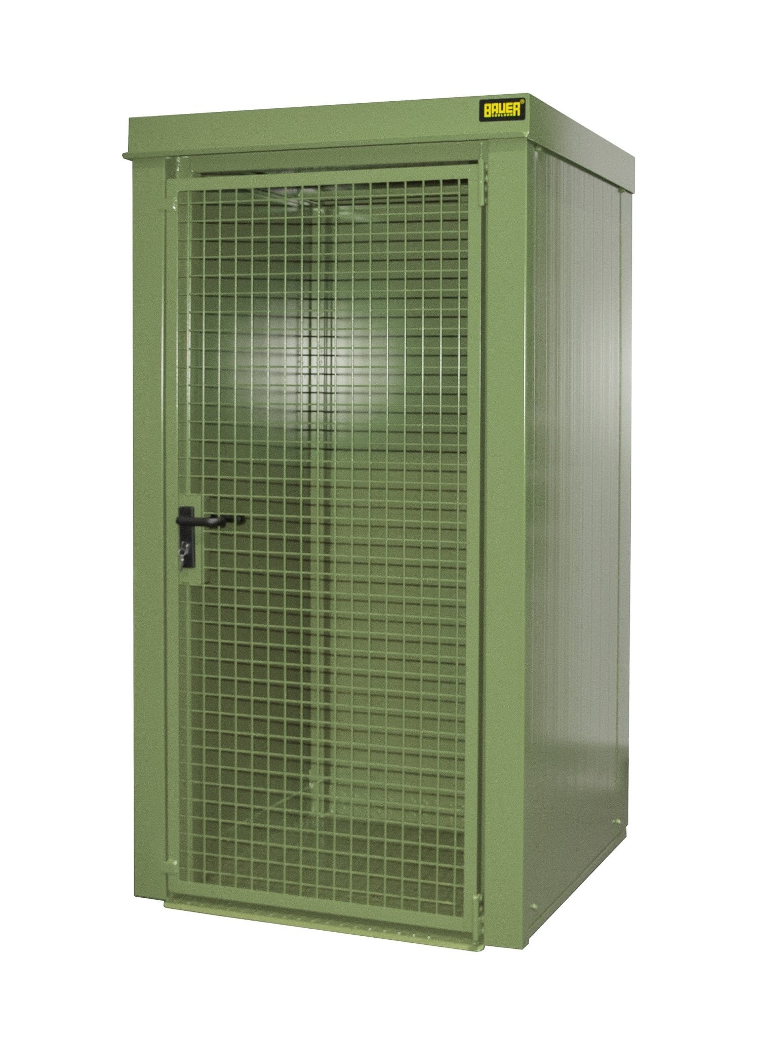 Gasflaschen - Container GFC - B M0, lackiert, Resedagrün - Staplertechnik24 - 4477 - 30 - 0000 - 4