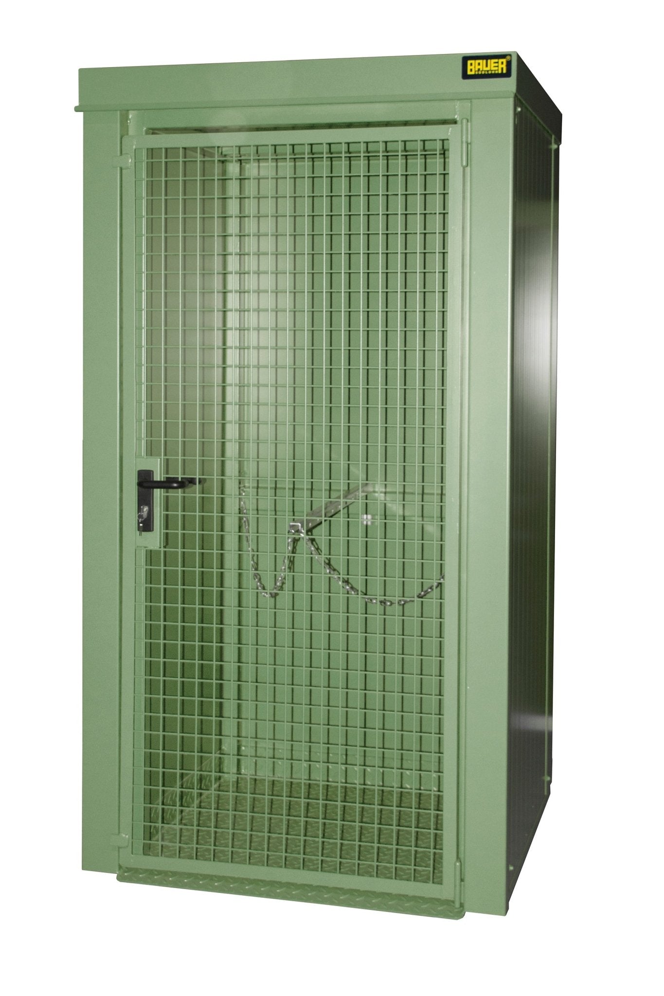 Gasflaschen - Container GFC - B M0, lackiert, Resedagrün - Staplertechnik24 - 4477 - 30 - 0000 - 4