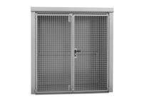 Gasflaschen - Container GFC - B M1, lackiert, Mausgrau - Staplertechnik24 - 4477 - 31 - 0000 - 5