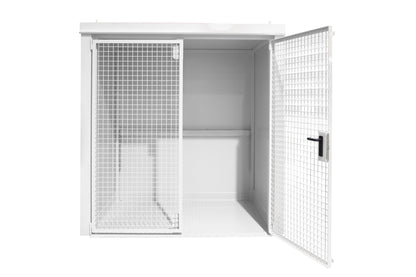 Gasflaschen - Container GFC - B M2, lackiert, Grauweiß - Staplertechnik24 - 4477 - 32 - 0000 - 18