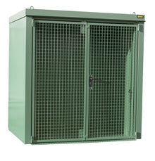 Gasflaschen - Container GFC - B M2, lackiert, Resedagrün - Staplertechnik24 - 4477 - 32 - 0000 - 4