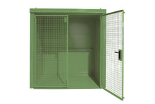 Gasflaschen - Container GFC - B M2, lackiert, Resedagrün - Staplertechnik24 - 4477 - 32 - 0000 - 4