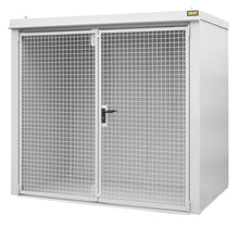 Gasflaschen - Container GFC - B M3, lackiert, Grauweiß - Staplertechnik24 - 4477 - 33 - 0000 - 18