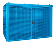 Gasflaschen - Container GFC - B M4, lackiert, Lichtblau - Staplertechnik24 - 4477 - 34 - 0000 - 3