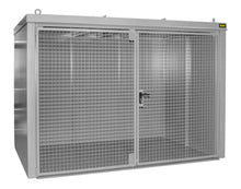 Gasflaschen - Container GFC - B M5, lackiert, Mausgrau - Staplertechnik24 - 4477 - 35 - 0000 - 5