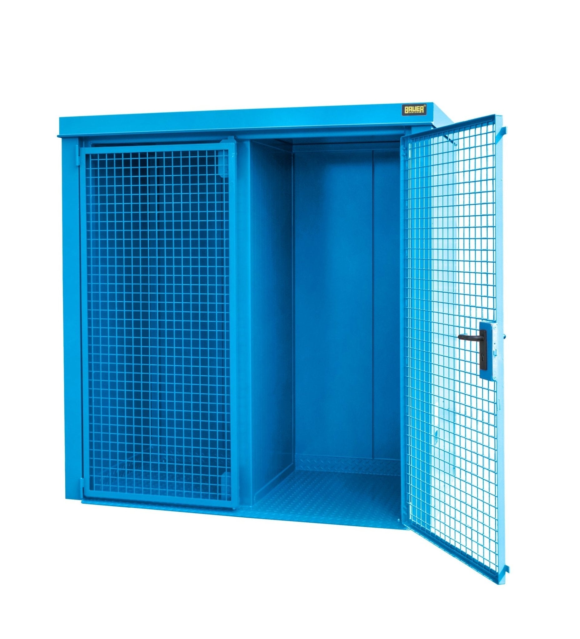 Gasflaschen - Container GFC - B/W M1, lackiert, Lichtblau - Staplertechnik24 - 4477 - 31 - 1000 - 3