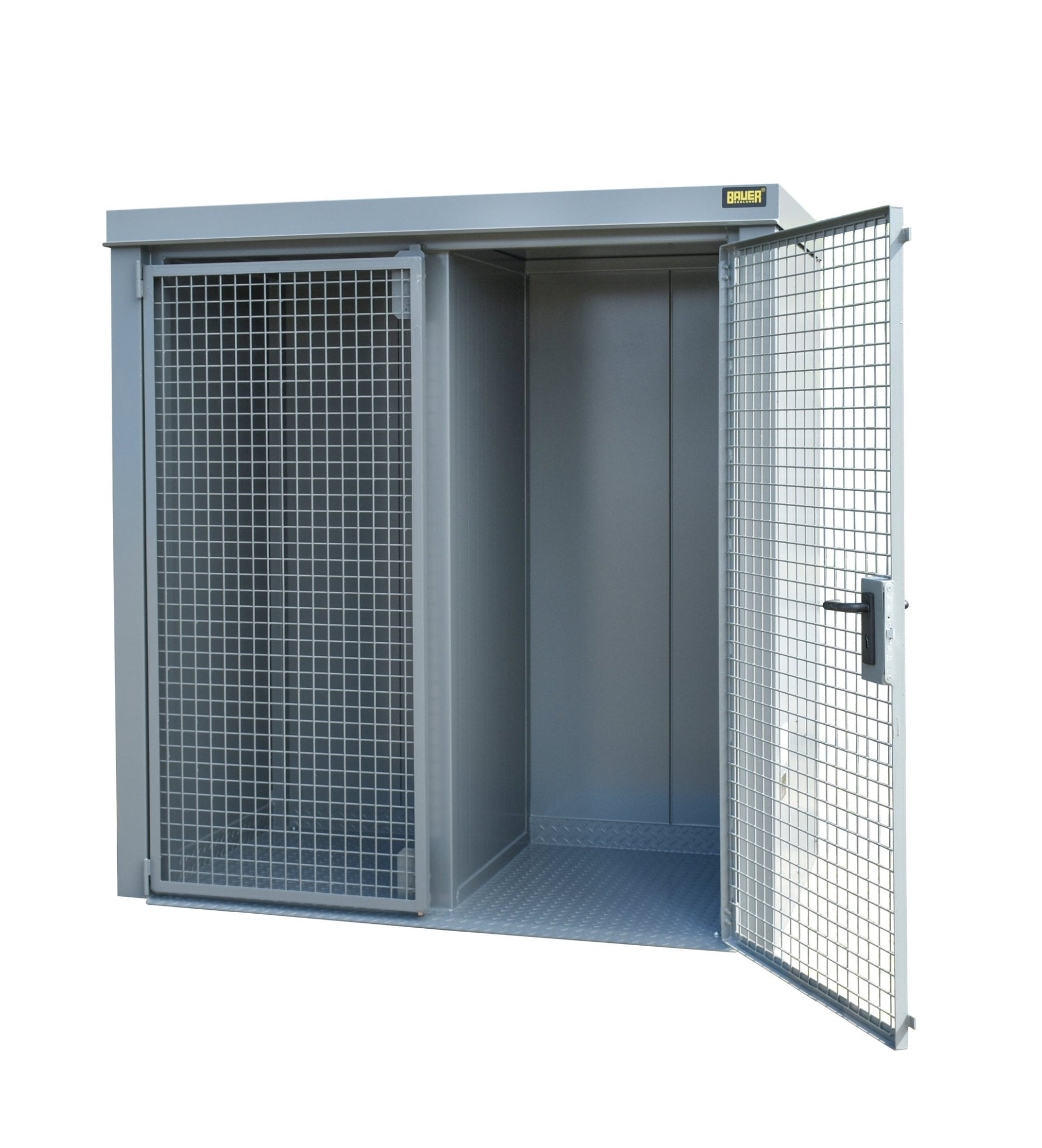 Gasflaschen - Container GFC - B/W M1, lackiert, Mausgrau - Staplertechnik24 - 4477 - 31 - 1000 - 5