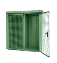 Gasflaschen - Container GFC - B/W M1, lackiert, Resedagrün - Staplertechnik24 - 4477 - 31 - 1000 - 4