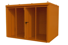 Gasflaschen - Container GFC - B/W M5, lackiert, Gelborange - Staplertechnik24 - 4477 - 35 - 1000 - 1