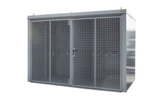 Gasflaschen - Container GFC - B/W M5, lackiert, Mausgrau - Staplertechnik24 - 4477 - 35 - 1000 - 5