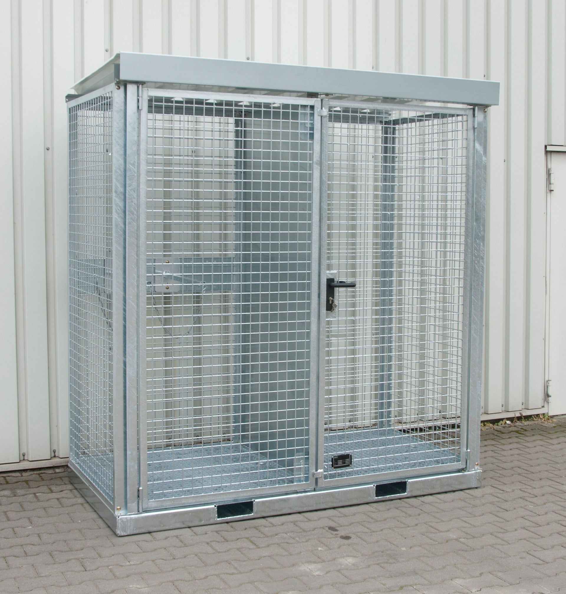 Gasflaschen - Container GFC - E/G M2, feuerverzinkt - Staplertechnik24 - 4477 - 21 - 1000 - 7
