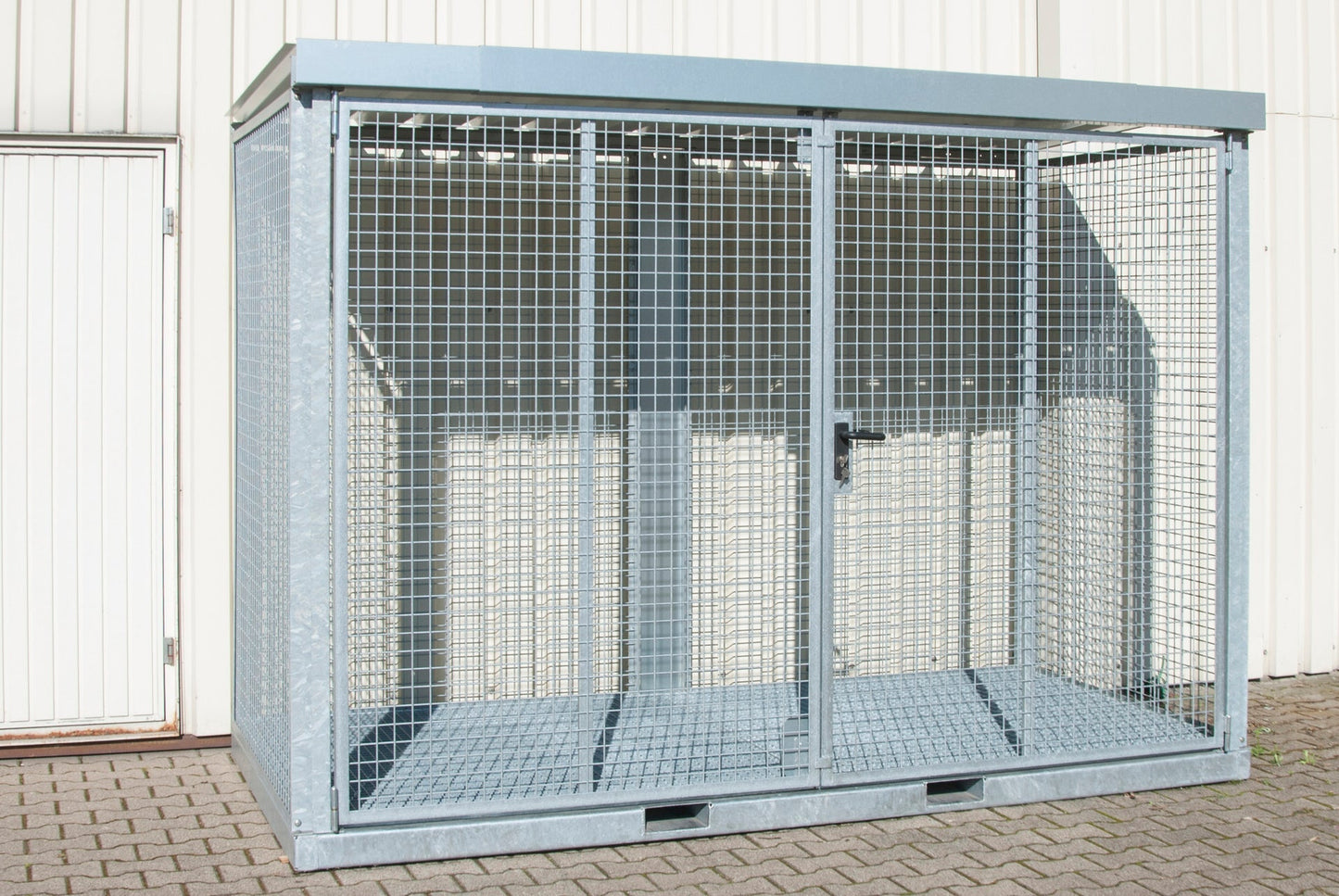 Gasflaschen - Container GFC - E/G M4, feuerverzinkt - Staplertechnik24 - 4477 - 29 - 1000 - 7